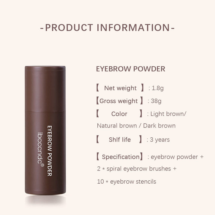 Eyebrow Stamp Powder Stick for Fuller, Defined Brows