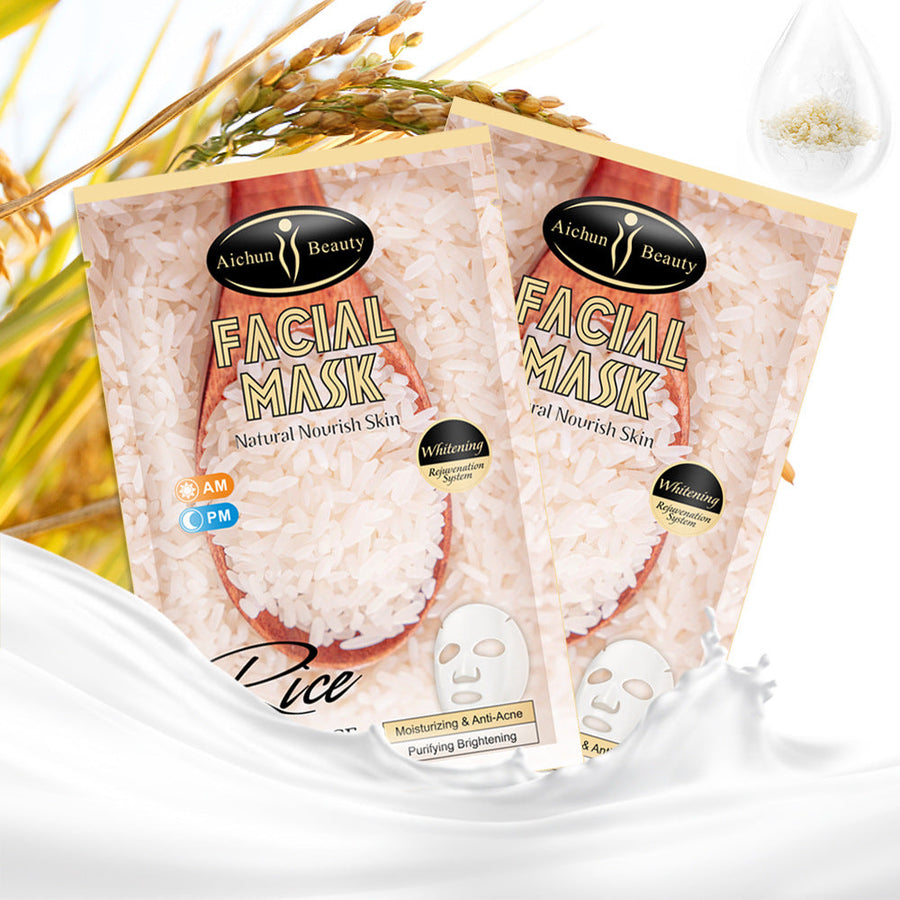 Rice Sheet Masks for Hydrated, Brighter-Looking Skin