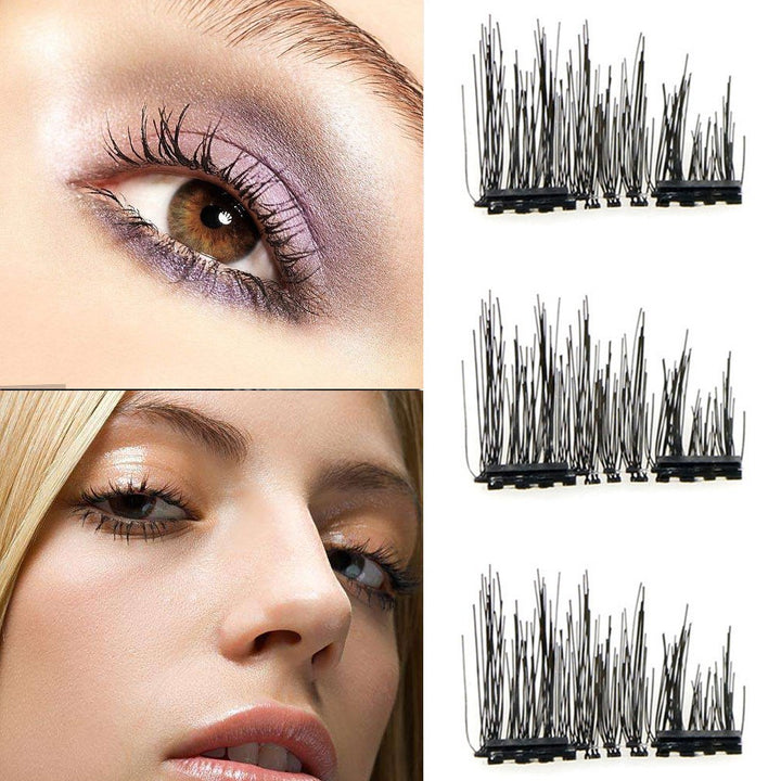 Magnetic False Lashes — 3D Mink Volume Without the Glue
