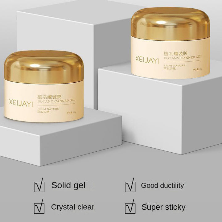 Solid Nail Gel Adhesive — 60% Stronger Hold, Zero Damage