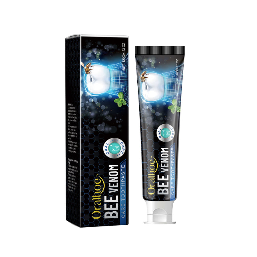 Bee Venom Whitening Toothpaste — Deep Stain Removal & Fresh