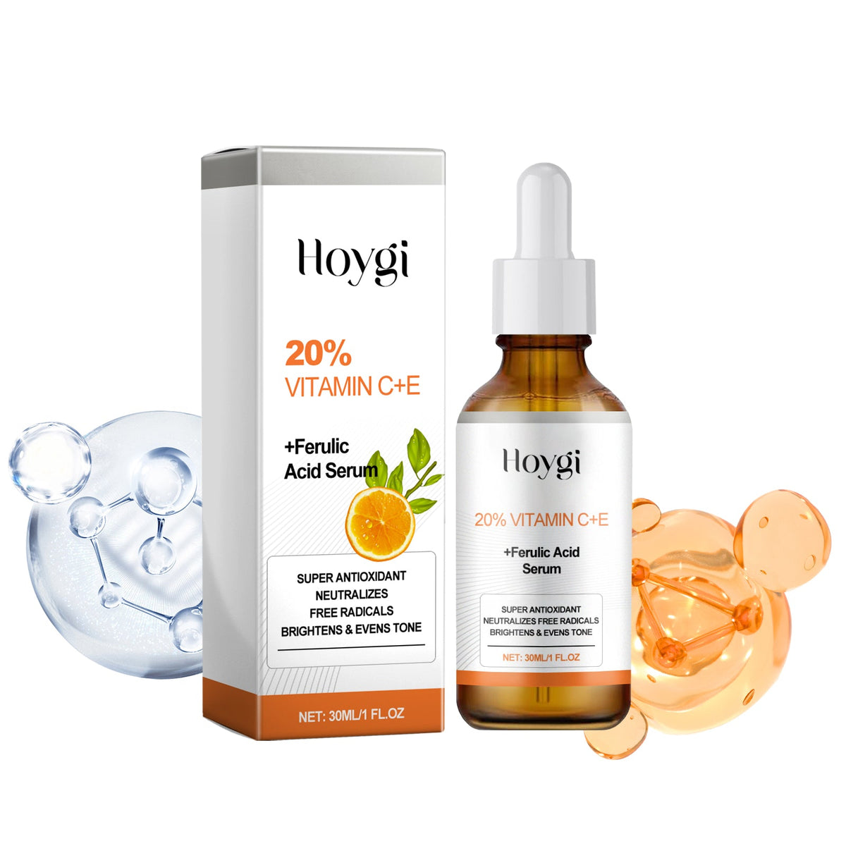 Vitamin C E Ferulic Acid Serum for Dark Spots & Tone