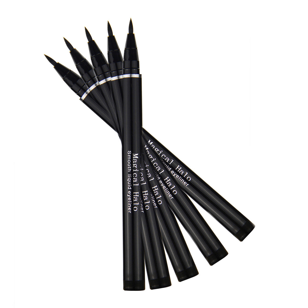 Black Liquid Eyeliner for Precise, Sharp Winged Lines