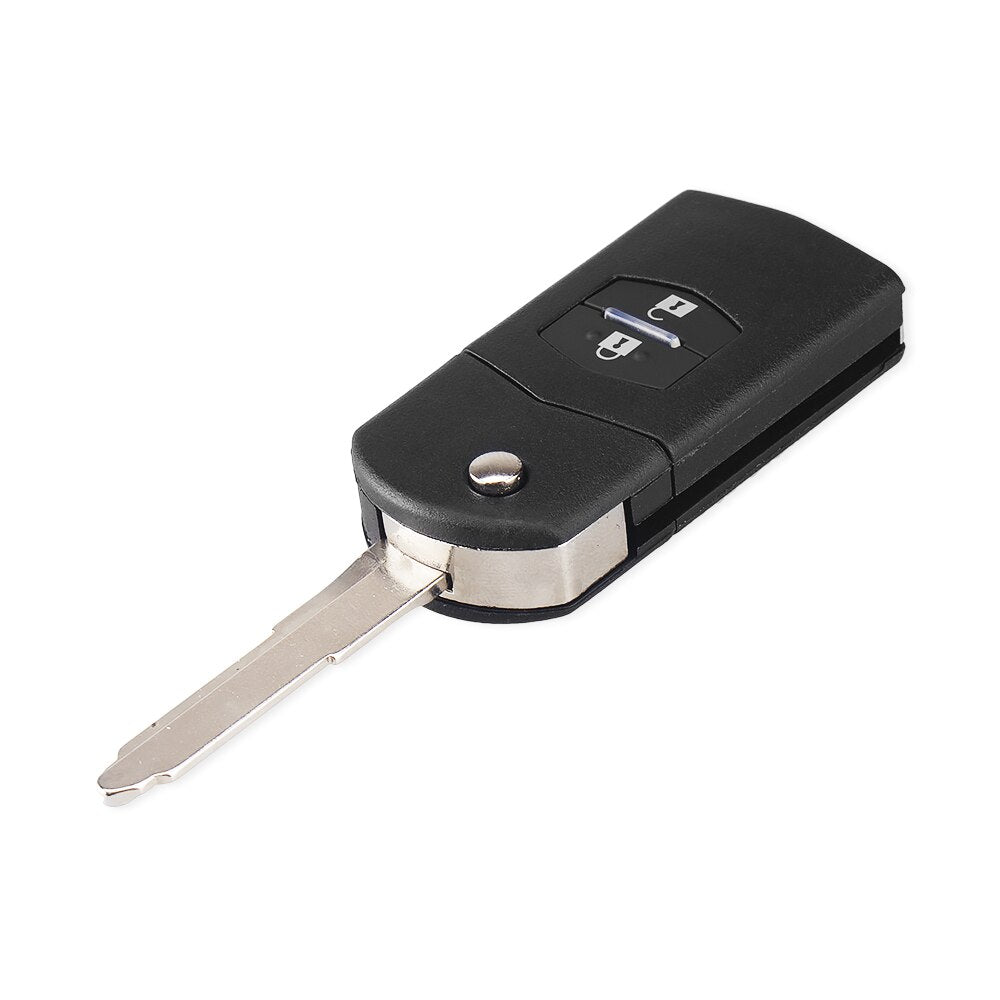 Ford 2-Button Key Fob Shell Case with Uncut Blade – Exact Fit