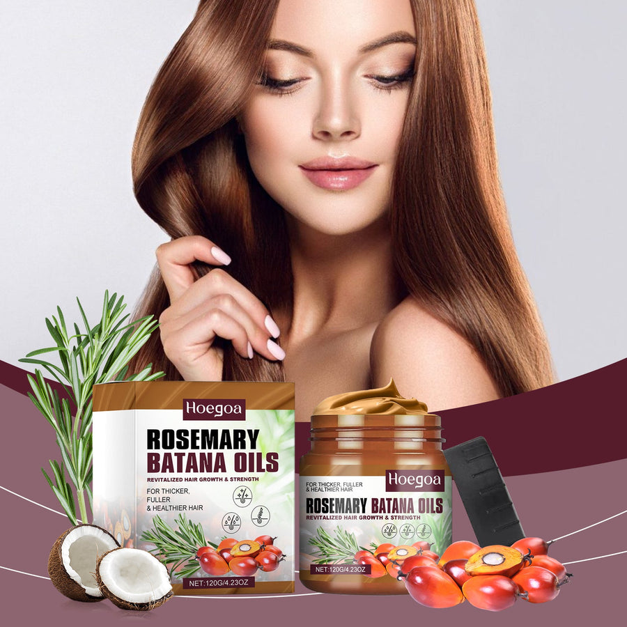 Batana Rosemary Conditioner for Dry, Shiny, Stronger Hair