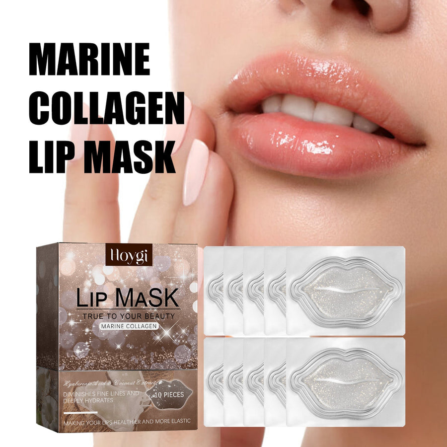 Marine Collagen Lip Mask for Dry, Cracked Lips (16pk)