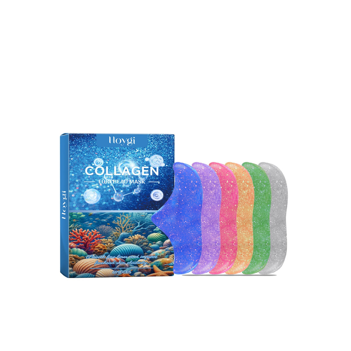 Collagen Forehead Mask Set for Fine Lines & Dryness