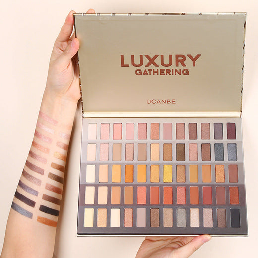 60-Color Eyeshadow Palette for Everyday to Glam Looks