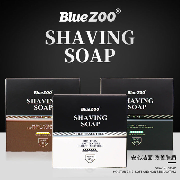 Men's Shaving Soap — Sandalwood Scent for a Soothing