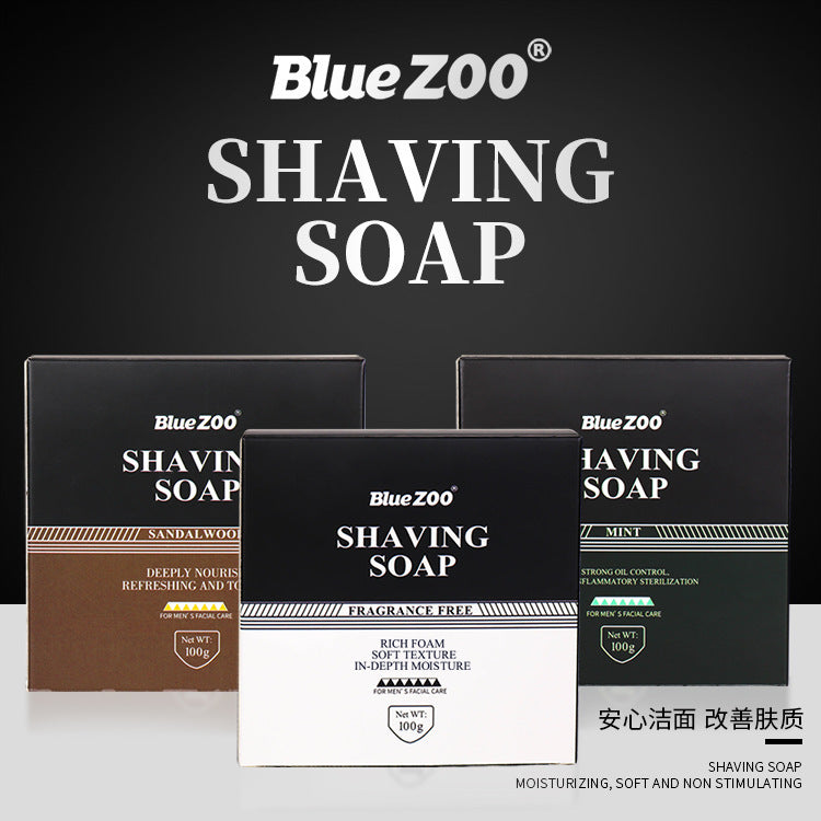 Men's Shaving Soap — Sandalwood Scent for a Soothing