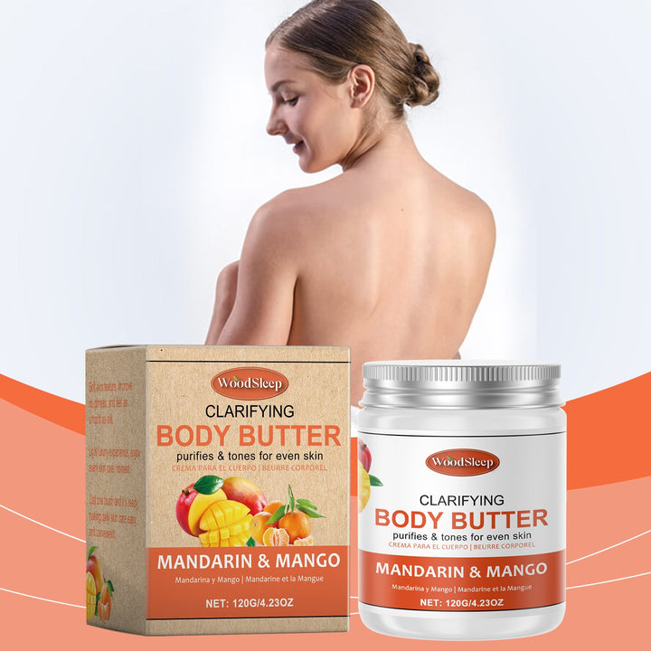 Mango Citrus Body Butter for Soft, Hydrated Skin