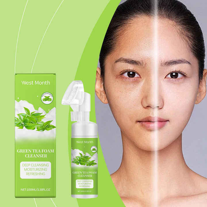 Green Tea Foam Cleanser for Oily Skin & Clogged Pores