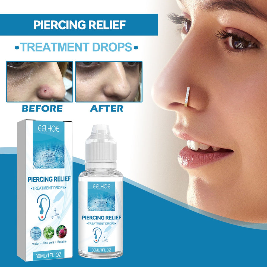 Piercing Aftercare Drops for Gentle Healing Support