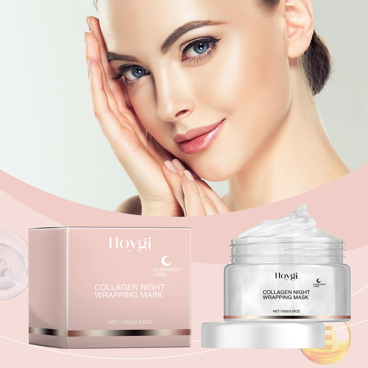 Collagen Peel Mask Overnight Hydrating Face Treatment
