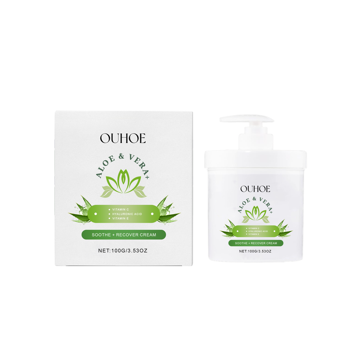 Aloe Vera Firming Cream With Vitamin C & Hyaluronic Acid