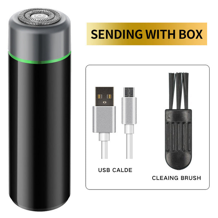 USB Rechargeable Bald Head Shaver – Portable Washable Mini