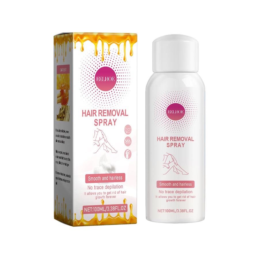 Hair Removal Spray for Underarms & Legs, No Razor Burn