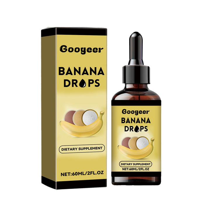 Banana Drops Liquid Supplement — Energy & Mental Clarity Boost