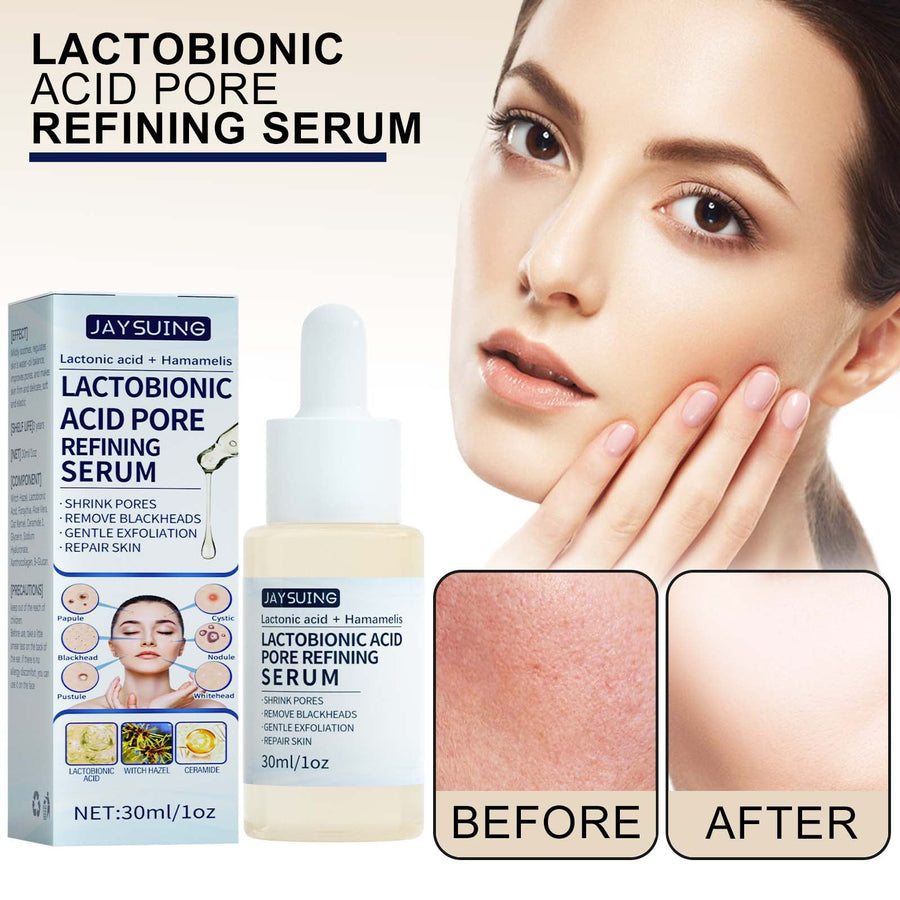 Lactobionic Acid Serum for Smoother-Looking Pores