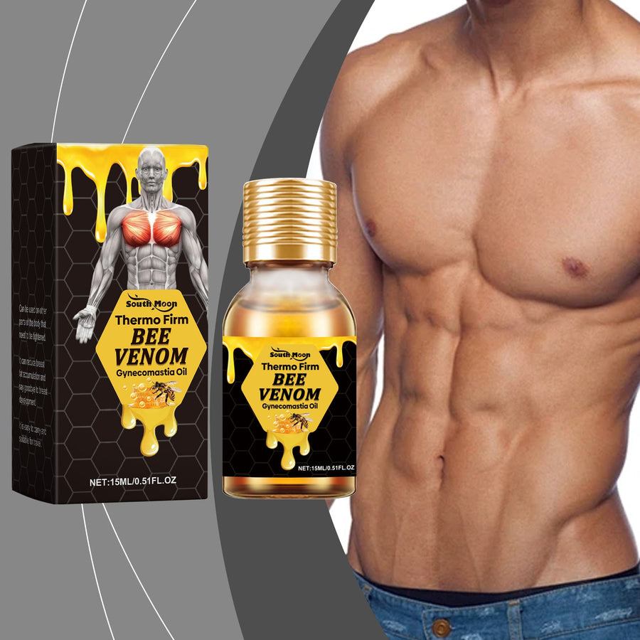 Chest Massage Oil for Men — Firmer-Looking Skin