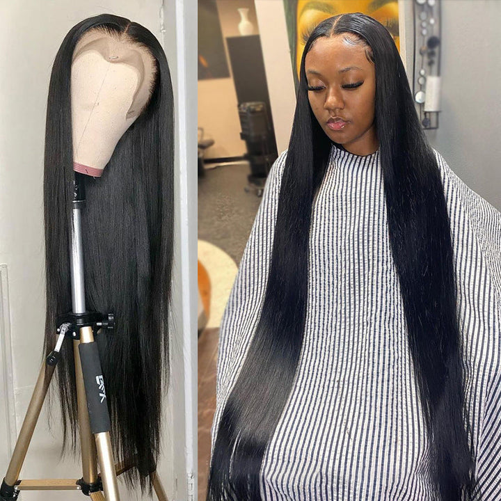 Glueless Human Hair Wig for Sleek, Natural Style