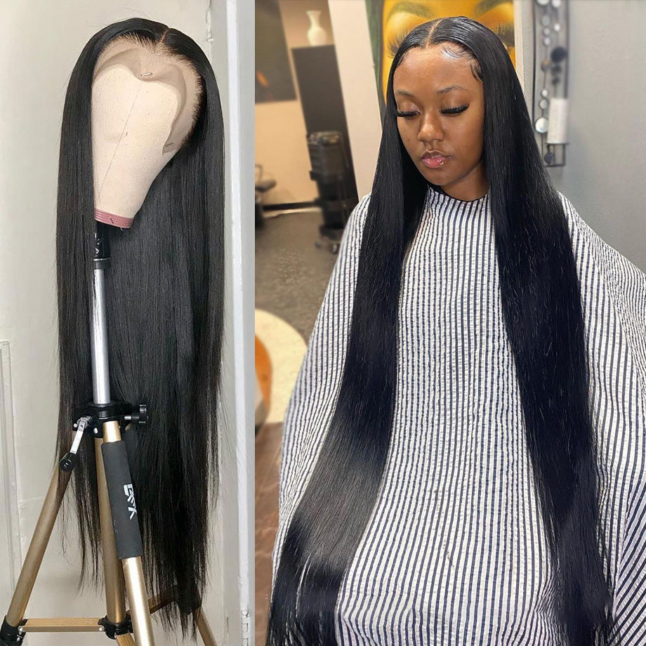 Glueless Human Hair Wig for Sleek, Natural Style