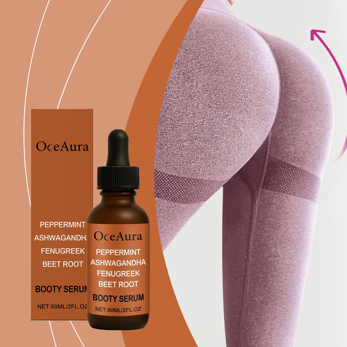 Booty Serum for Firmer, Lifted-Looking Curves Daily