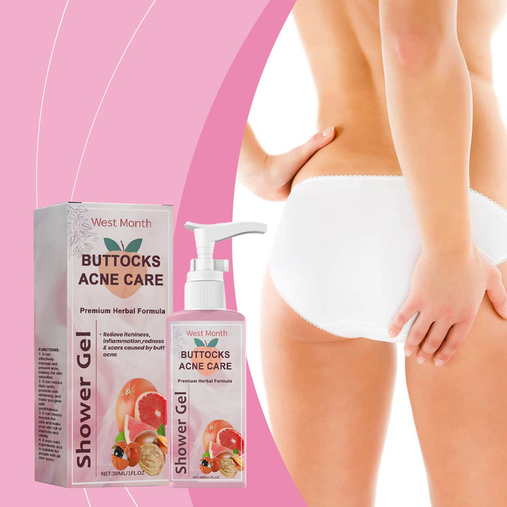 Butt Acne Treatment Shower Gel for Clear Smooth Skin