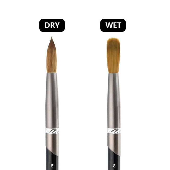 Kolinsky Acrylic Nail Brush — Precision Crystal Pen