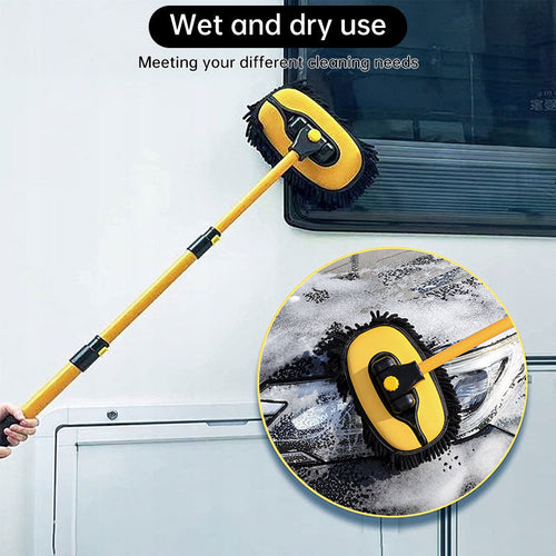 Chenille Mop Head Refill 27cm - Scratch-Free Car & Floor