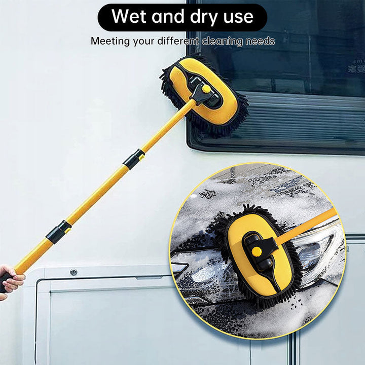 Chenille Mop Head Refill 27cm - Scratch-Free Car & Floor