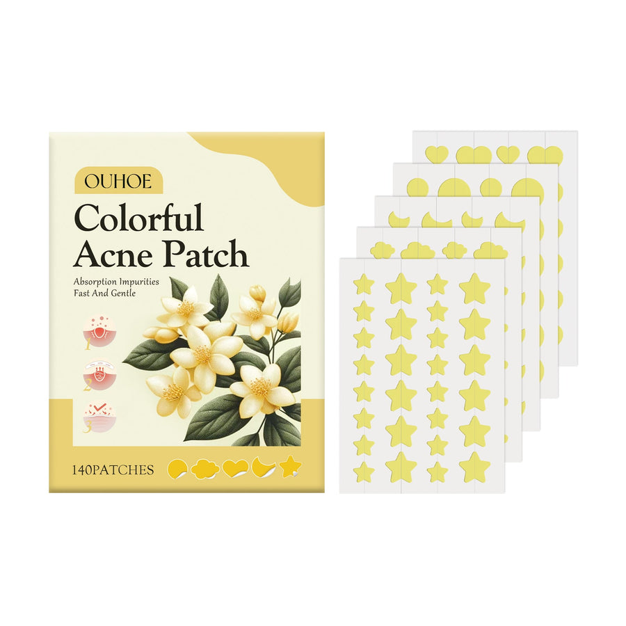 Colorful Acne Patches — Gentle Overnight Spot Treatment
