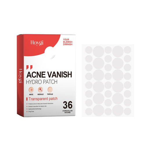Invisible Hydrocolloid Acne Patches - 36 Ct, 3 Sizes