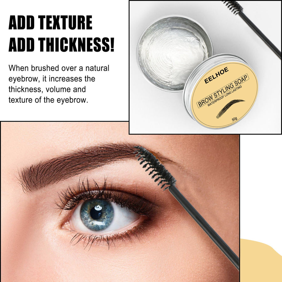 Eyebrow Styling Soap for Fuller, Natural-Looking Brows
