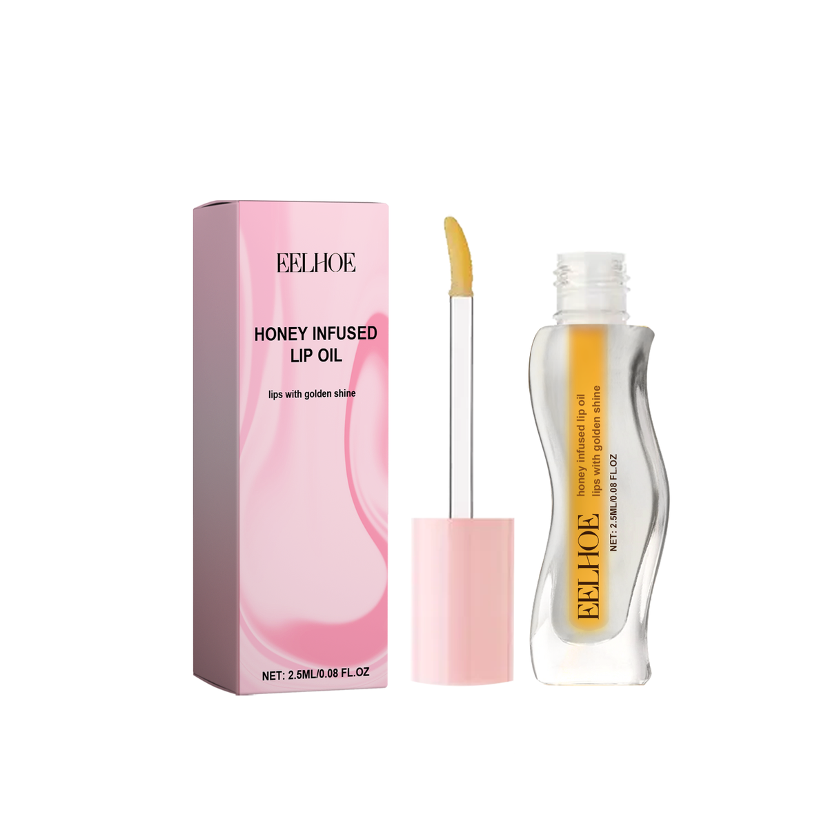 Honey Lip Oil for Dry, Cracked Lips - Plumping Glow