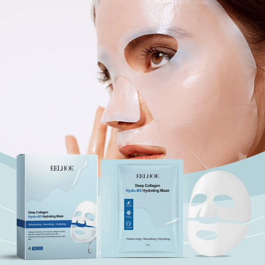 Collagen B5 Hydrating Sheet Mask Set - 4 Pack