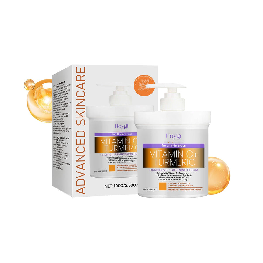 Turmeric Vitamin C Cream for Firming & Bright Skin