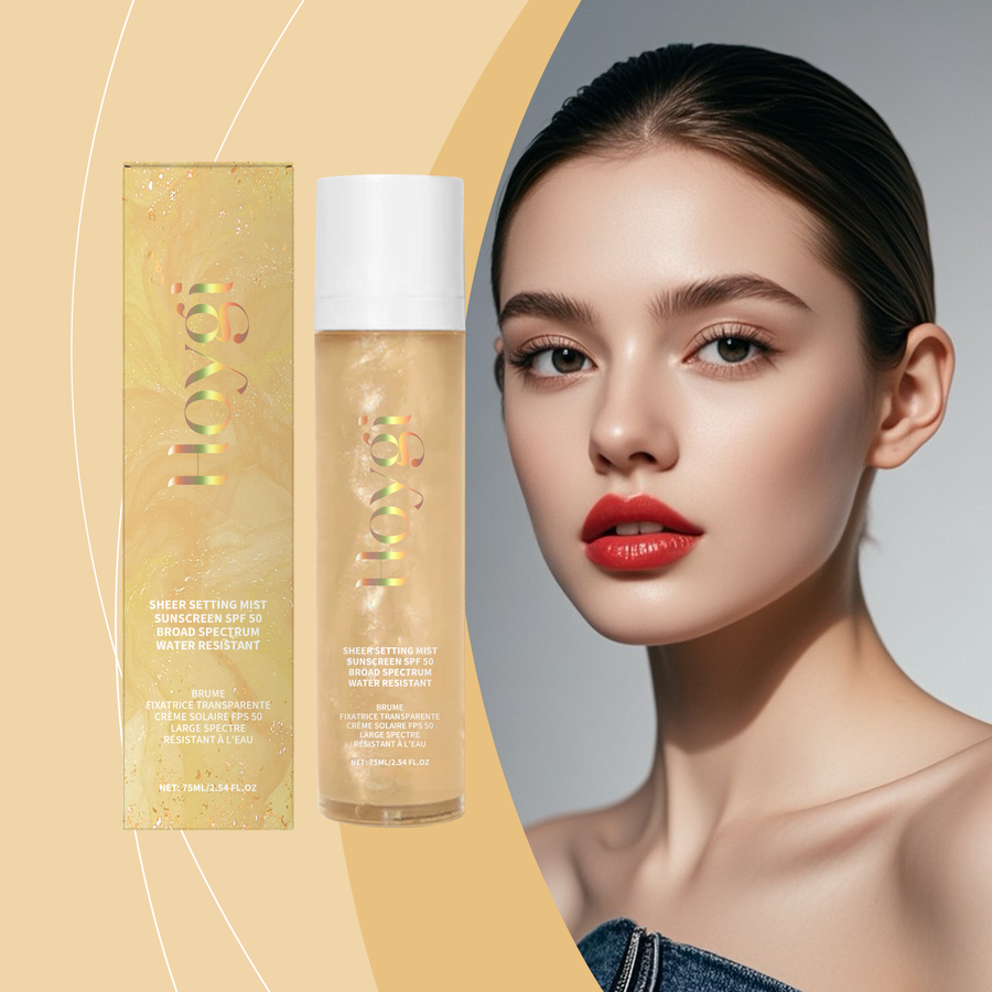 SPF 50 Sunscreen Mist for Hydrated, Long-Lasting Makeup