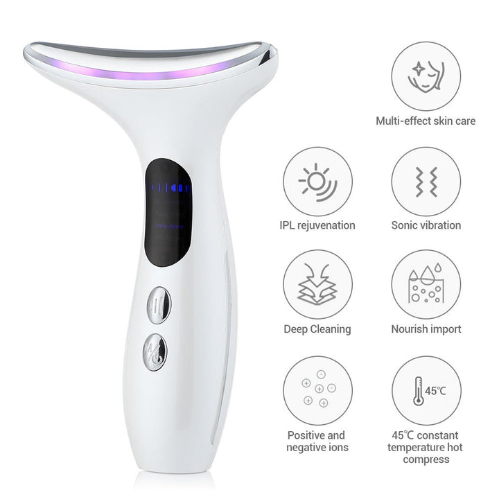Facial Massager With LED Therapy for Firmer-Looking Skin