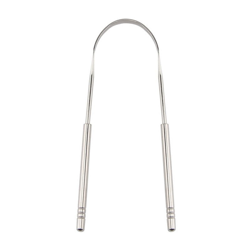 Stainless Steel Tongue Scraper — Fresh Breath & Superior