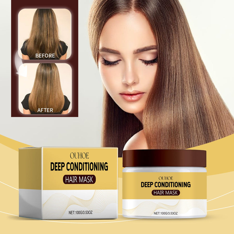 Collagen Hair Mask for Dry, Frizzy, Damaged Hair Repair