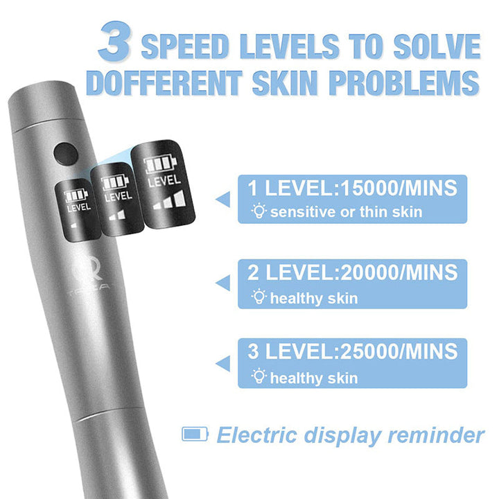 Electric nano-freckle and acne-removing beauty pen facial wa
