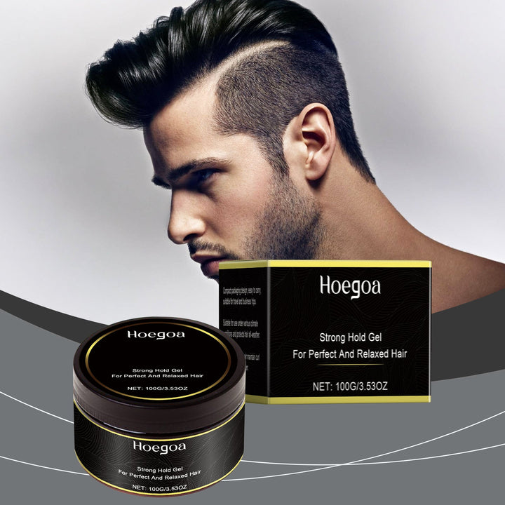 Curly Hair Styling Gel for Strong Hold & Lasting Moisture