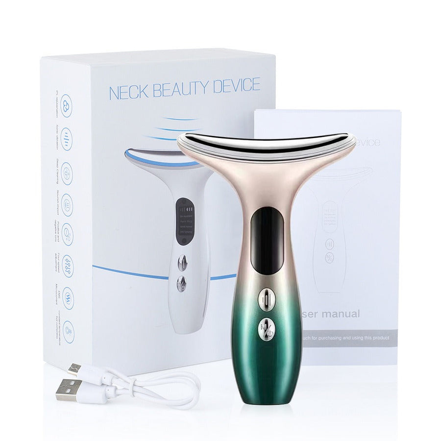 Neck and Face Microcurrent Beauty Device for Firming