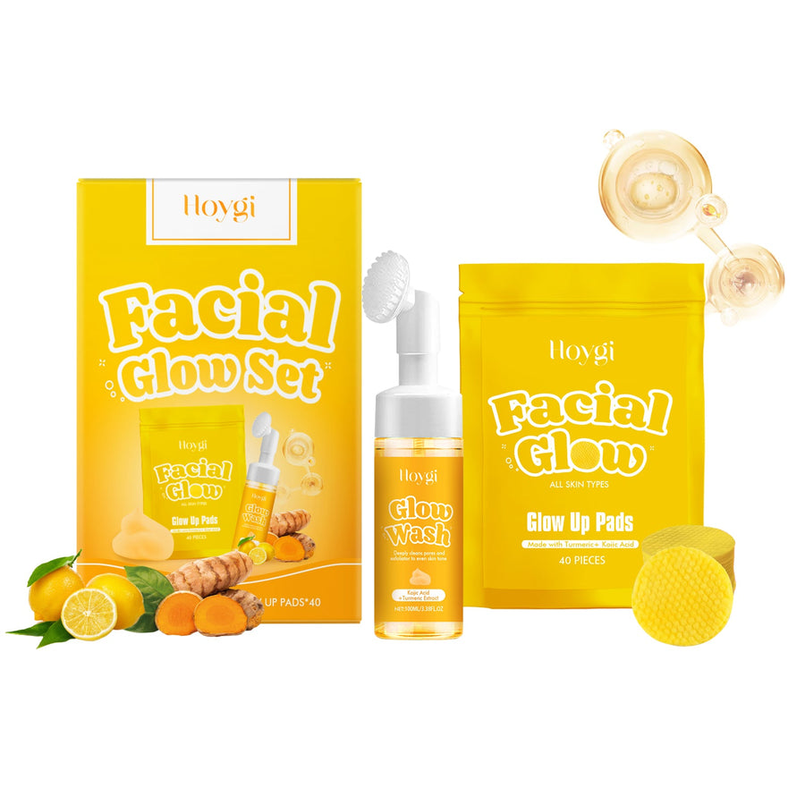 Turmeric Facial Cleansing Set for Fresh, Glowing Skin