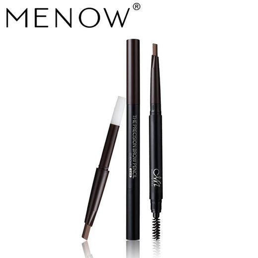 Waterproof Eyebrow Pencil with Spoolie Brush and Refill