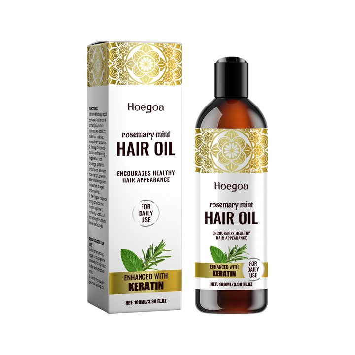 Rosemary Mint Hair Oil for Smoother, Shinier Looking Hair
