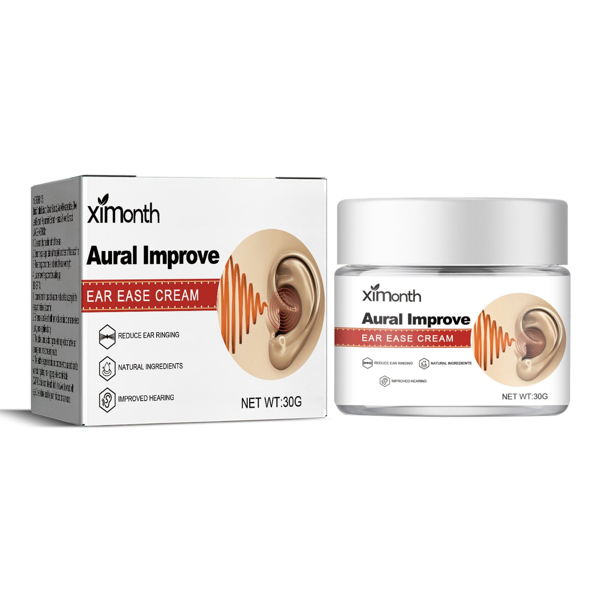 Ear Ease Cream for Soothing Ear Discomfort Relief
