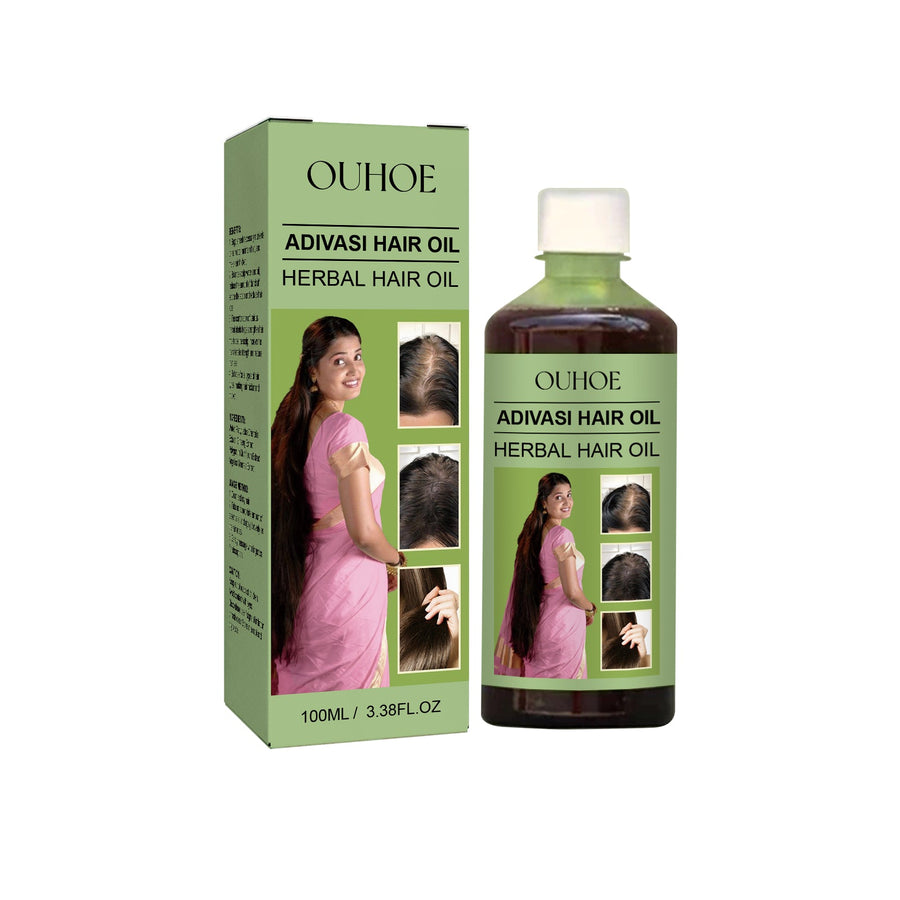 Herbal Hair Oil for Fuller-Looking, Softer Hair Care