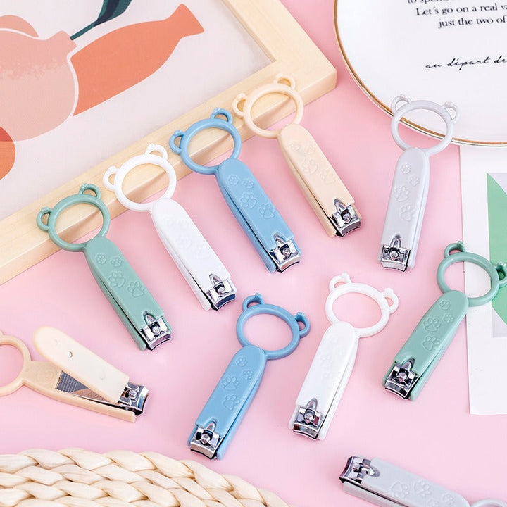 Bear-Shaped Nail Clippers — Cute & Easy Grip for Kids & Adults